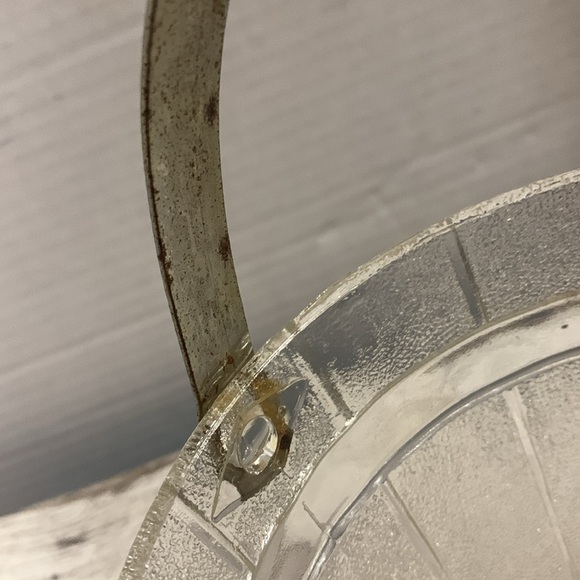 Vintage Anchor Hocking Glass Ice Bucket - Picture 5 of 7